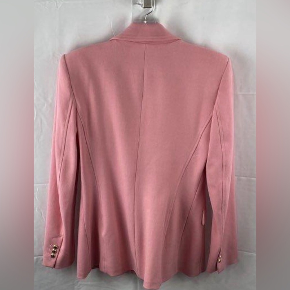 Zara Blush Pink Double-Breasted Blazer - Picture 7 of 7